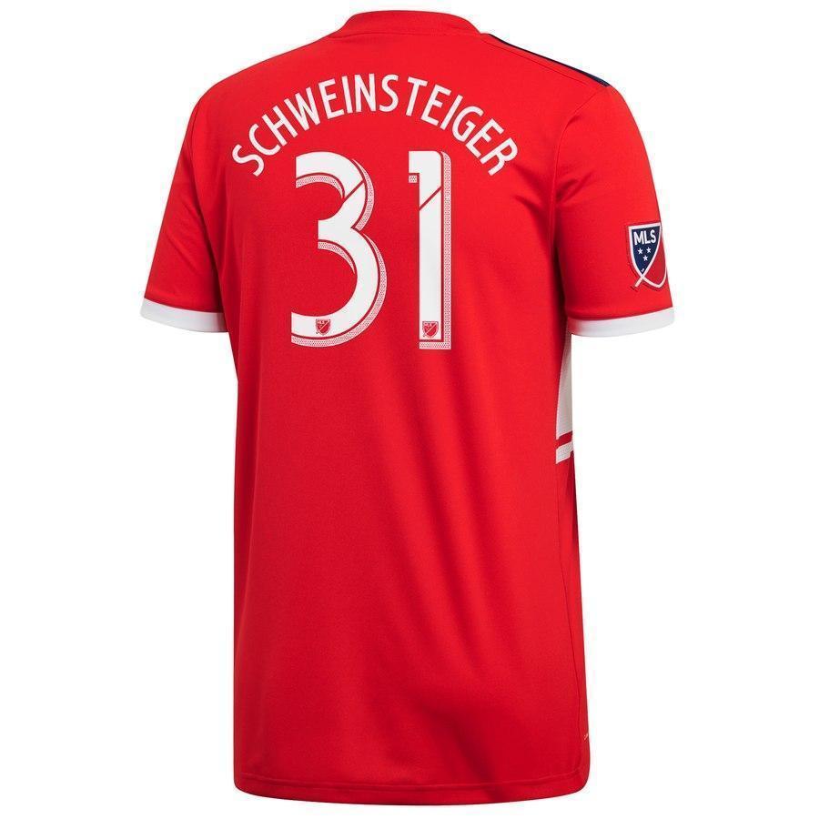 31-Bastian Schweinsteiger Chicago Fire 2018 Primary Player Jersey