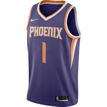 Load image into Gallery viewer, 1-Devin Booker Phoenix Suns Swingman Jersey Purple - Icon Edition