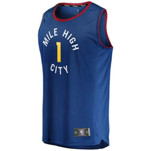 Load image into Gallery viewer, 1-Michael Porter Jr. Denver Nuggets  Jersey - Statement Edition – Blue