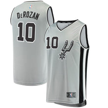 Load image into Gallery viewer, 10-DeMar DeRozan San Antonio Spurs  Jersey - Statement Edition – Gray