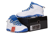 Load image into Gallery viewer, Air Jordan Retro 10 "steel" Blue/Black