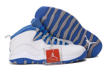 Load image into Gallery viewer, Air Jordan Retro 10 "steel" Blue/Black