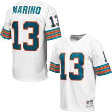 Load image into Gallery viewer, Dan Marino Miami Dolphins Mitchell &amp; Ness Retired Player Vintage Jersey