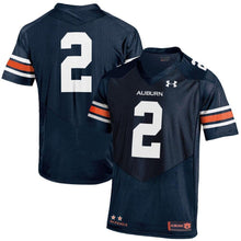 Load image into Gallery viewer, #2 Auburn Tigers Under Armour Premier Jersey - Navy