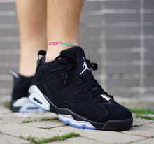 Load image into Gallery viewer, Air Jordan 6 retro low "Black/White"
