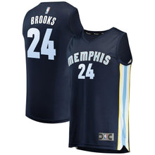 Load image into Gallery viewer, 24-Dillon Brooks Memphis Grizzlies  Jersey - Icon Edition – Navy