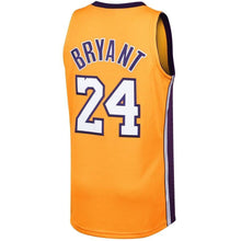 Load image into Gallery viewer, 24-Kobe Bryant Los Angeles Lakers  Hardwood Classics Authentic Jersey - Gold