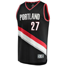 Load image into Gallery viewer, 27-Jusuf Nurkic Portland Trail Blazers  Jersey Black - Icon Edition