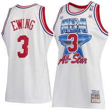Load image into Gallery viewer, 3-Patrick Ewing New York KnicksHardwood Classics 1991 All-Star Authentic Jersey - White