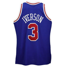 Load image into Gallery viewer, 3- Philadelphia 76ers  Allen Iverson '96-'97 Hardwood Classics 50 Year Anniversary Throwback Premium Jersey