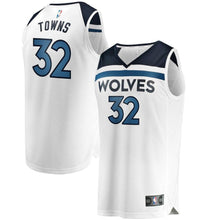 Load image into Gallery viewer, 32-Karl-Anthony Towns Minnesota Timberwolves  Jersey White - Association Edition