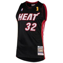 Load image into Gallery viewer, 32-Shaquille O'Neal Miami Heat  2005-06 Hardwood Classics Authentic Jersey - Black
