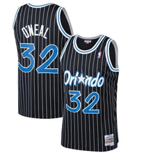 Load image into Gallery viewer, 32-Shaquille O'Neal Orlando Magic 1994-95 Hardwood Classics Swingman Jersey - Black