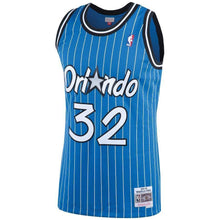 Load image into Gallery viewer, 32-Shaquille O'Neal Orlando Magic  1994-95 Hardwood Classics Swingman Jersey – Blue
