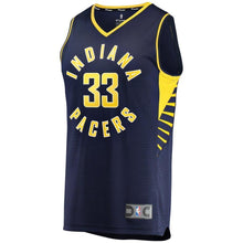 Load image into Gallery viewer, 33-Myles Turner Indiana Pacers Jersey Navy - Icon Edition