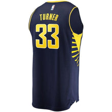 Load image into Gallery viewer, 33-Myles Turner Indiana Pacers Jersey Navy - Icon Edition