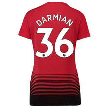 Load image into Gallery viewer, 36-Matteo Darmian Manchester United Women's 18-19 Home Jersey – Red