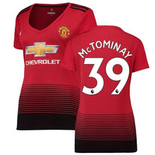 Load image into Gallery viewer, 39-Scott McTominay Manchester United Women's 18-19 Home Jersey – Red