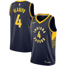 Load image into Gallery viewer, 4-Victor Oladipo Indiana Pacers  Swingman Jersey - Icon Edition – Navy
