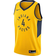 Load image into Gallery viewer, 4-Victor Oladipo Indiana Pacers Swingman Jersey - Statement Edition – Gold