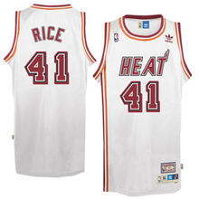 Load image into Gallery viewer, 41-Glen Rice Miami Heat Hardwood Classics Soul Swingman Throwback Jersey - White
