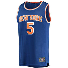 Load image into Gallery viewer, 5-Courtney Lee New York Knicks  Jersey Royal - Icon Edition