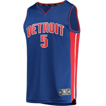 Load image into Gallery viewer, 5-Luke Kennard Detroit Pistons  Jersey - Icon Edition – Blue