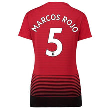 Load image into Gallery viewer, 5-Marcos Rojo Manchester United Women's 18-19 Home Jersey – Red