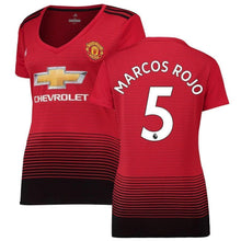 Load image into Gallery viewer, 5-Marcos Rojo Manchester United Women's 18-19 Home Jersey – Red