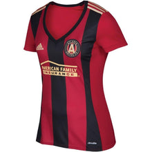 Load image into Gallery viewer, 6-Darlington Nagbe Atlanta United FC Women's 2017-18 Primary Jersey – Red-Black