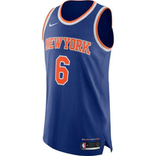 Load image into Gallery viewer, 6-Kristaps Porzingis New York Knicks Swingman Jersey Blue - Icon Edition