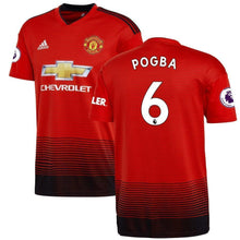 Load image into Gallery viewer, 6-Paul Pogba Manchester United 2018-19 Home Player Jersey – Red