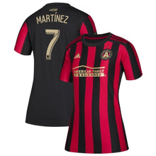 Load image into Gallery viewer, 7-Josef Martinez Atlanta United FC Women's 2019 Star and Stripes Replica Player Jersey – Red