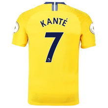 Load image into Gallery viewer, 7-N'Golo Kanté Chelsea 2018-19 Away Vapor Match Player Jersey – Yellow