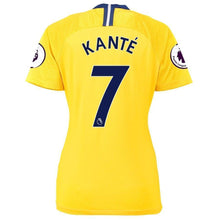 Load image into Gallery viewer, 7-N'Golo Kanté Chelsea Women's 2018-19 Away Stadium Player Jersey – Yellow
