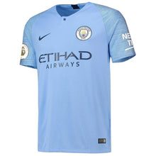 Load image into Gallery viewer, 7-Raheem Sterling Manchester City 2018-19 Home Player Jersey – Blue