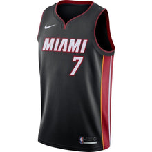 Load image into Gallery viewer, 7Goran Dragic Miami Heat Swingman Jersey Black - Icon Edition