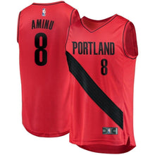 Load image into Gallery viewer, 8-Al-Farouq Aminu Portland Trail Blazers  Jersey - Statement Edition - Red