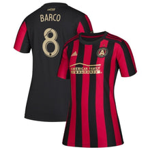 Load image into Gallery viewer, 8-Ezequiel Barco Atlanta United FC Women's 2019 Star and Stripes Player Jersey – Red