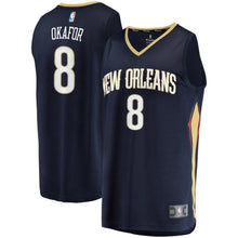 Load image into Gallery viewer, 8-Jahlil Okafor New Orleans Pelicans  Jersey - Icon Edition - Navy