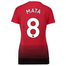 Load image into Gallery viewer, 8-Juan Mata Manchester United Women's 18-19 Home Jersey – Red