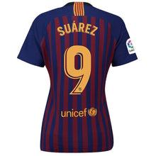 Load image into Gallery viewer, 9-Luis Suárez Barcelona Women's 2018-19 Home Stadium Player Jersey – Blue