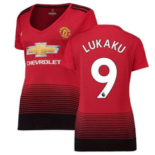 Load image into Gallery viewer, 9-Romelu Lukaku Manchester United Women's 18-19 Home Jersey – Red