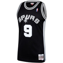 Load image into Gallery viewer, 9-Tony Parker San Antonio Spurs  2001-02 Hardwood Classics Swingman Jersey – Black
