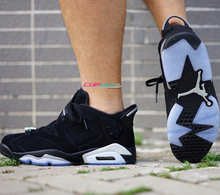 Load image into Gallery viewer, Air Jordan 6 retro low "Black/White"