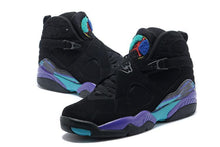 Load image into Gallery viewer, Air JORDAN 8 Generation Engraved Purple/White