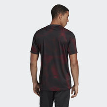 Load image into Gallery viewer, MEN ADIDAS MEXICO PRE-MATCH JERSEY BLACK / COLLEGIATE BURGUNDY