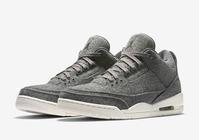 Load image into Gallery viewer, Men's Jordan 3 Retro Wool Basketball Shoes - Grey