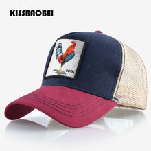 Load image into Gallery viewer, Cock Embroidery Baseball Cap Eat Chicken Bone Casquette