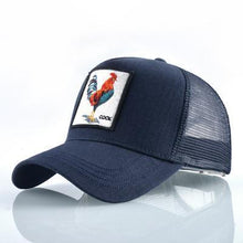 Load image into Gallery viewer, Cock Embroidery Baseball Cap Eat Chicken Bone Casquette